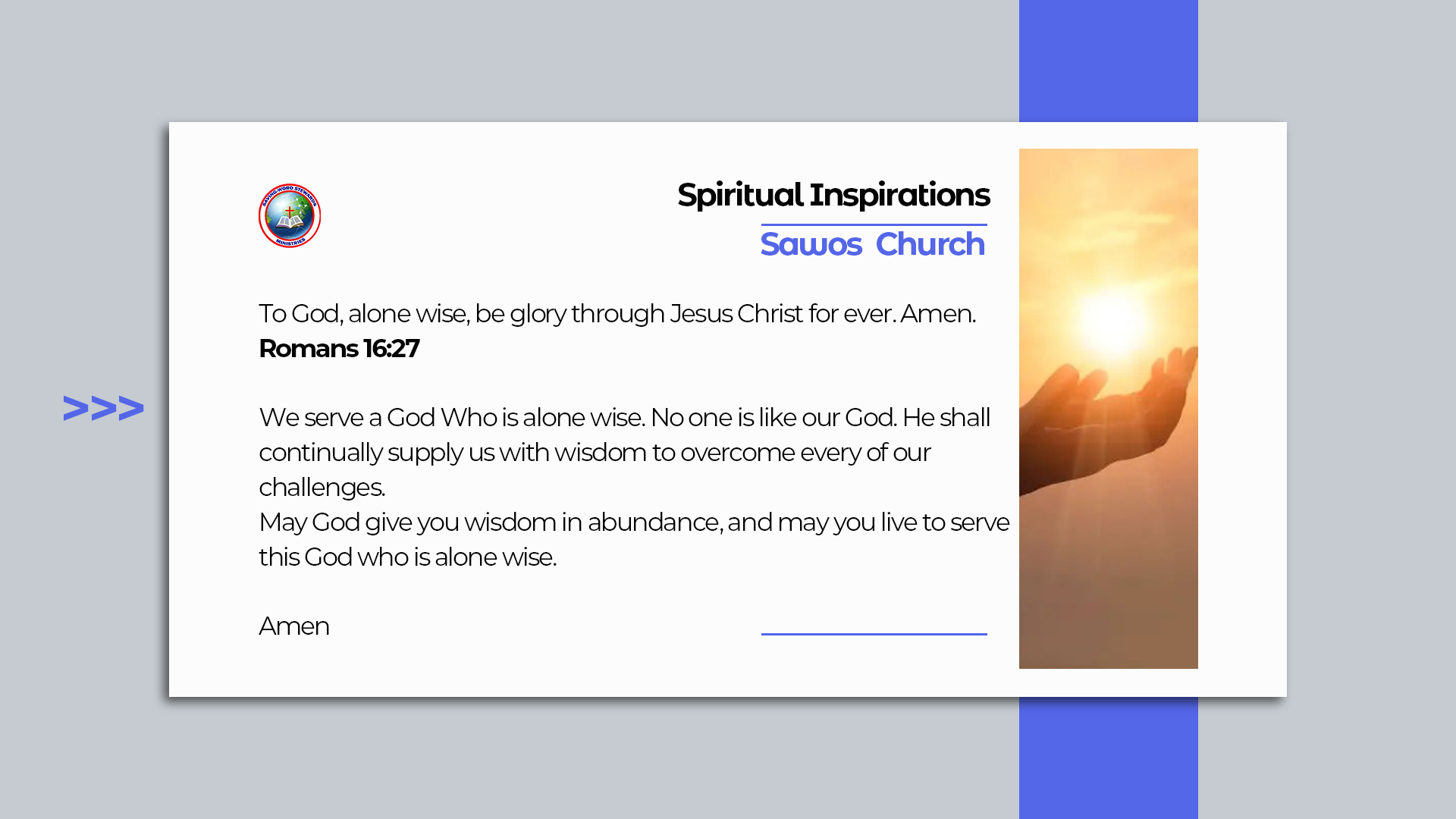 Sawos Spiritual Inspirations